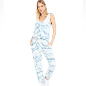 N:Philanthropy jumpsuit romper blue tie dye new Medium M